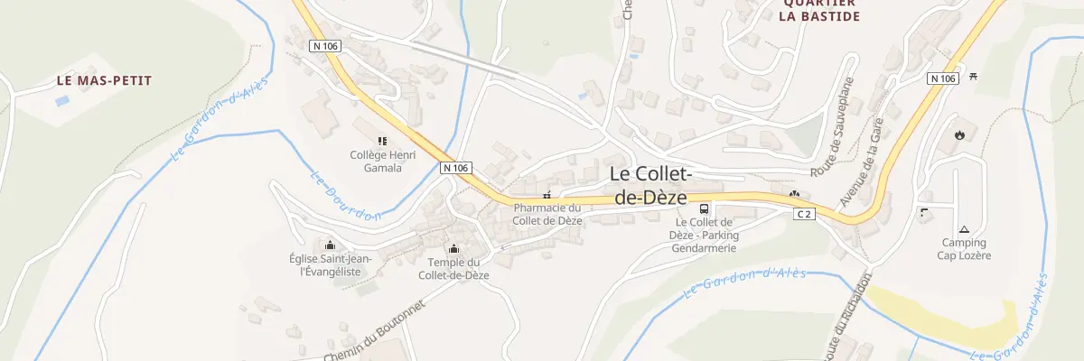 Plan du 5176 Rue Principale au Collet-de-Dèze