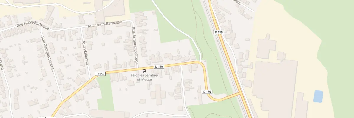 Plan du 145 Rue de la République à Feignies