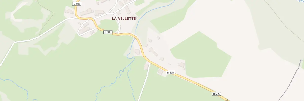 Plan du 5118 La Villette à Saint-Paul-de-Tartas