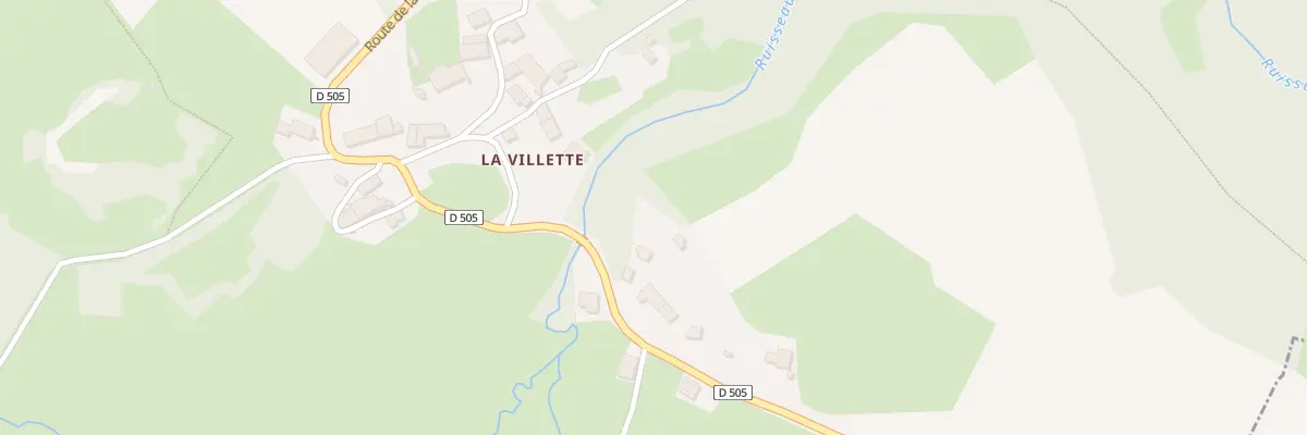 Plan du 1103 Rte de la Vilette à Saint-Paul-de-Tartas