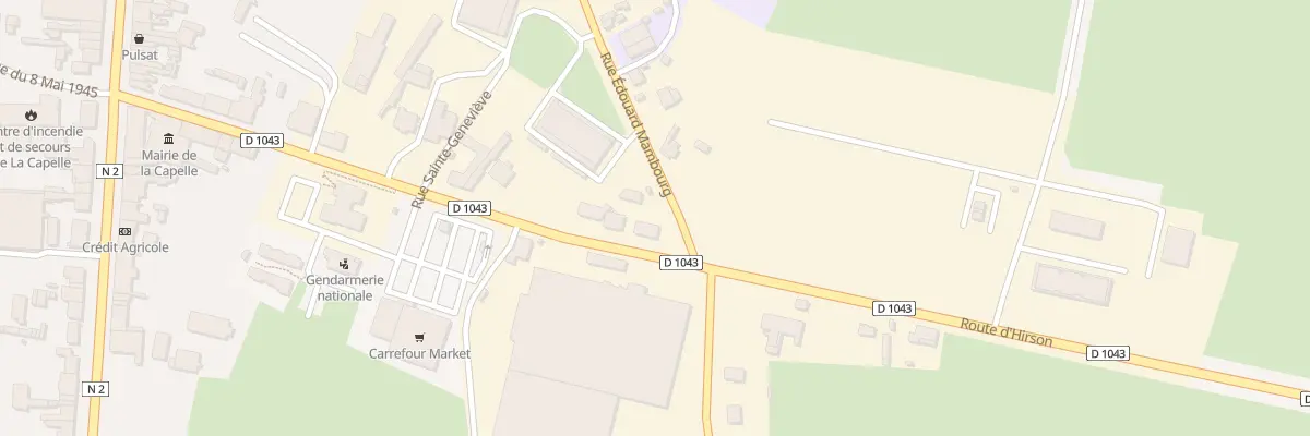 Plan du 23 Rue de l’Armistice à La Capelle