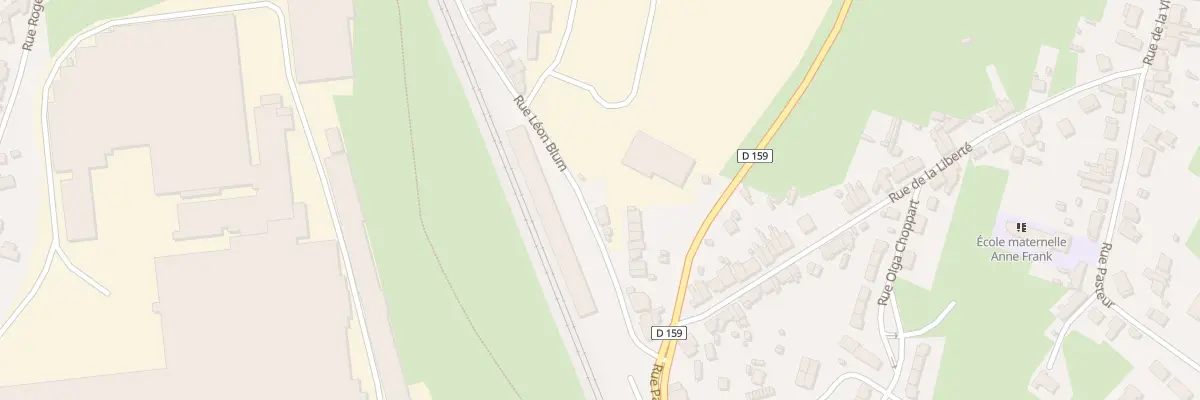 Plan du 24 Rue Léon Blum à Feignies