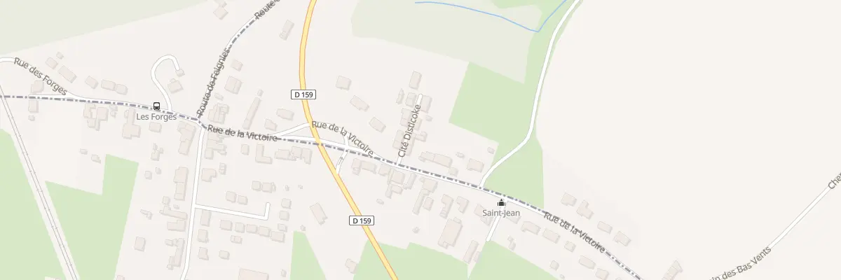 Plan du 7 Cité Disticoke Rue de la Victoi à Gognies-Chaussée