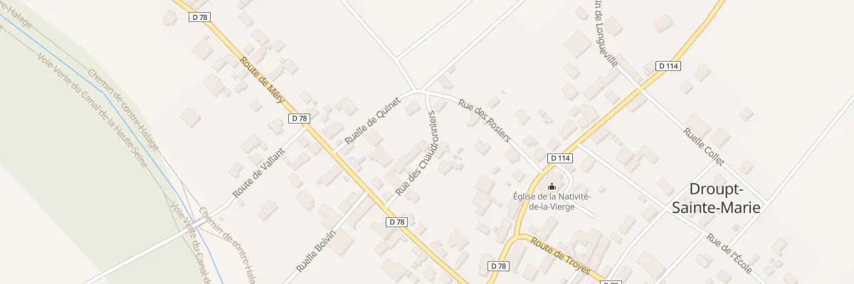 Plan du 7 Rue des Chaudronniers à Droupt-Sainte-Marie