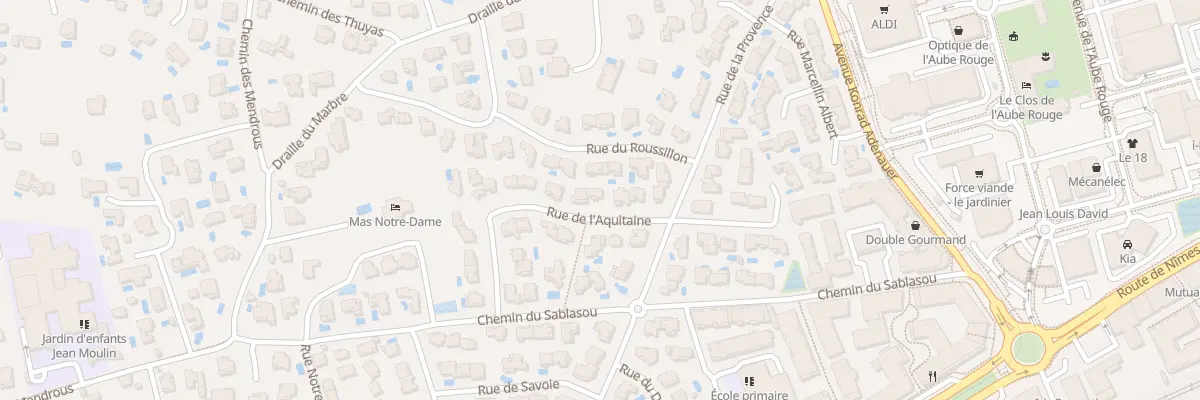 Plan du 26 Rue d’Aquitaine à Castelnau-le-Lez