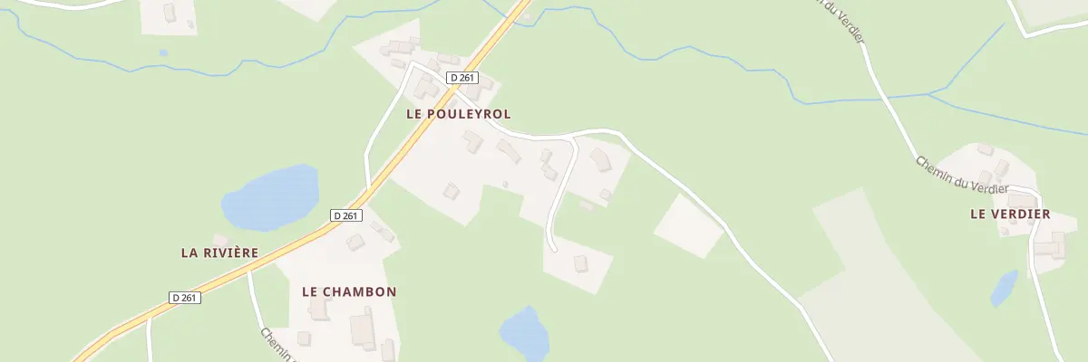 Plan du 118 Che de la Maze à Saint-Clément-de-Valorgue