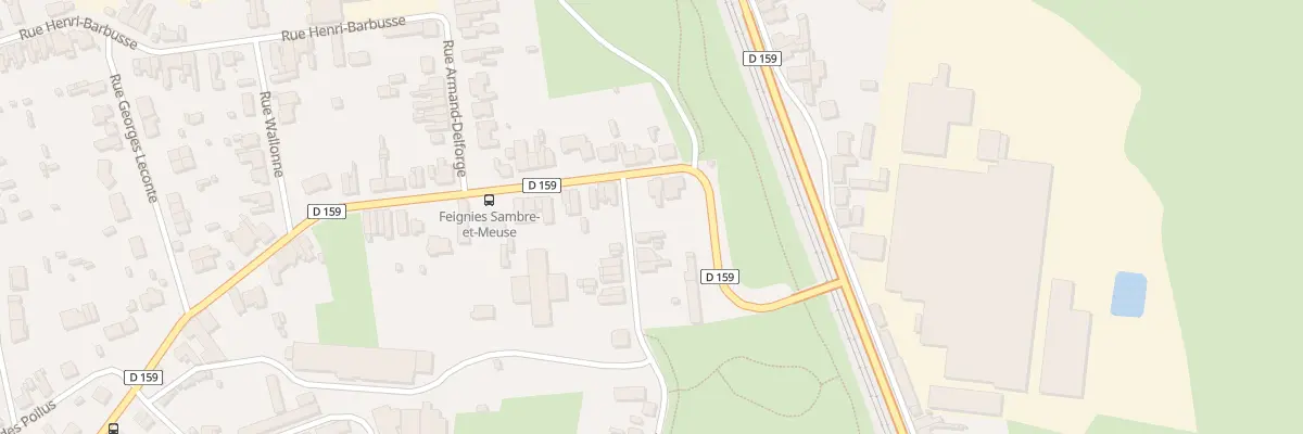 Plan du 116 Rue de la République à Feignies