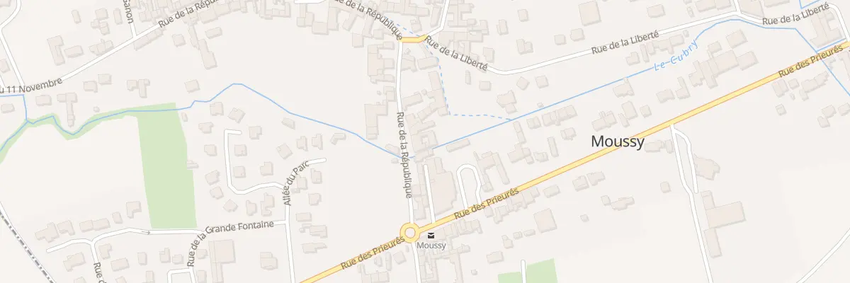 Plan du 19 Rue de la République à Moussy