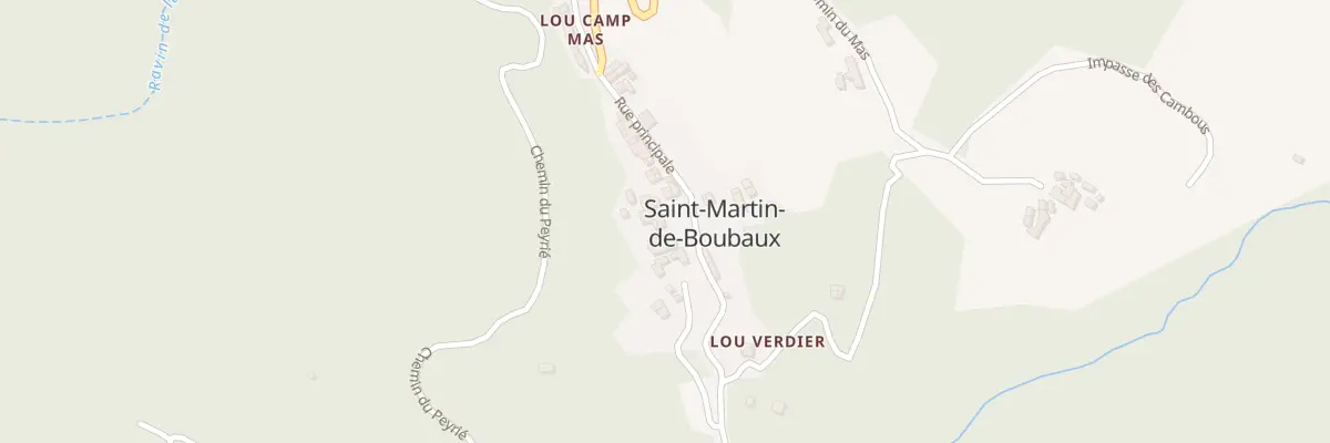 Plan du 5086 St Martin de Boubaux Bourg à Saint-Martin-de-Boubaux