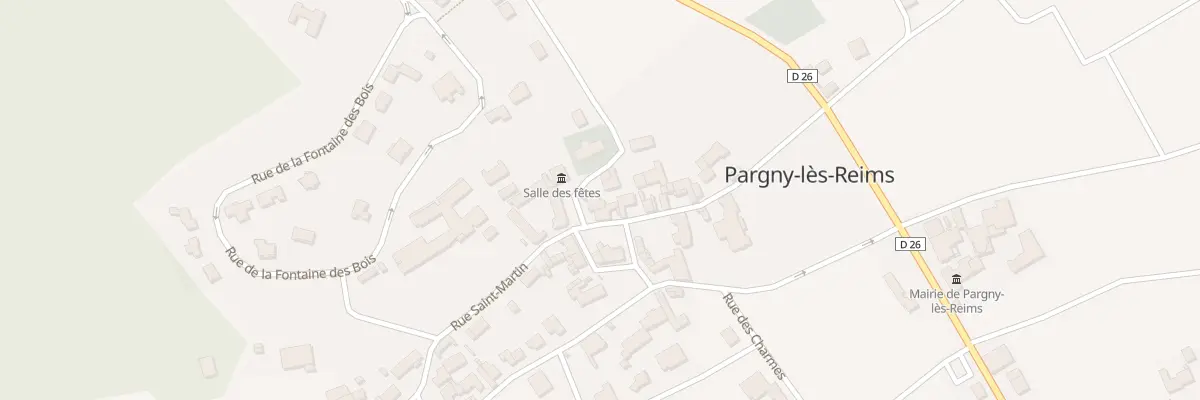 Plan du 4 Rue de l’Eglise à Pargny-lès-Reims