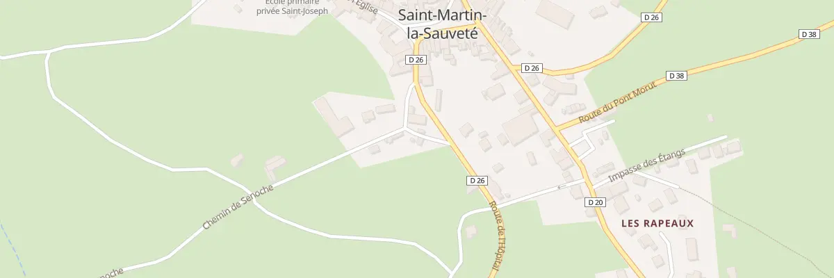 Plan du 41 Pas des Jardins à Saint-Martin-la-Sauveté