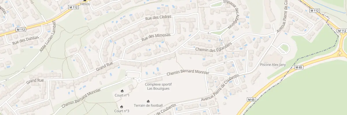 Plan du 96 Gr Grand Rue à Jacou