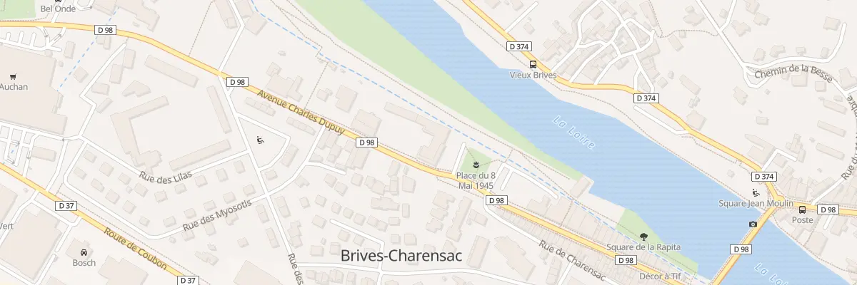 Plan du 40 Av Charles Dupuy à Brives-Charensac