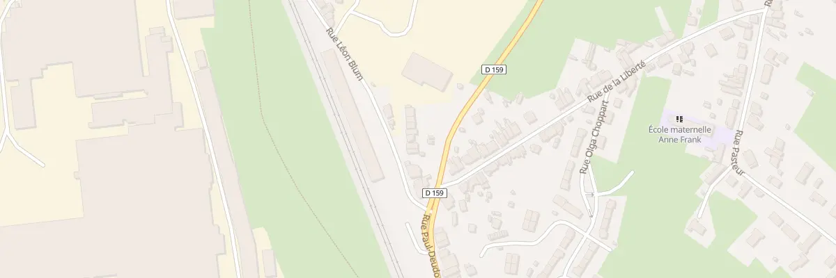 Plan du 14 Rue Léon Blum à Feignies