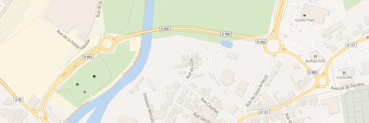 Plan du 37B Rue du Clos à Hautmont