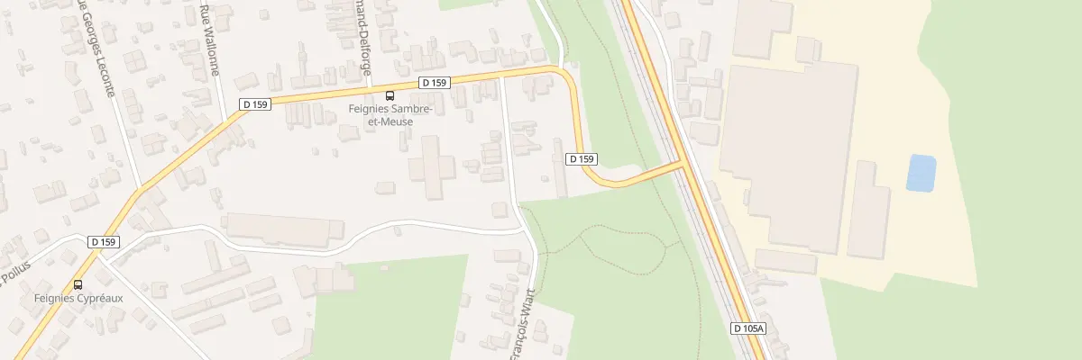 Plan du 7 Rue Francois Wiart à Feignies