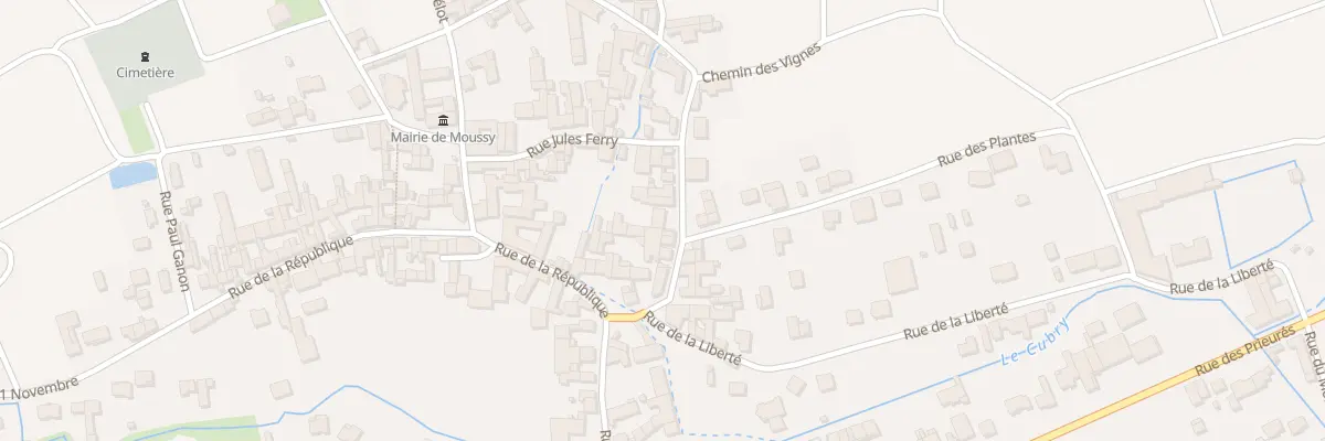 Plan du 3B Rue Jean Jaurés à Moussy