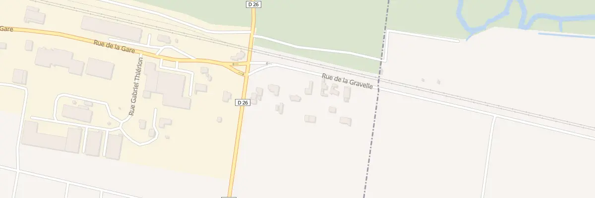 Plan du 6 Rue de la Gravelle à Muizon