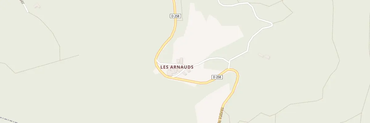 Plan du 5227 Les Arnauds et Draille à Thoiras-Corbès