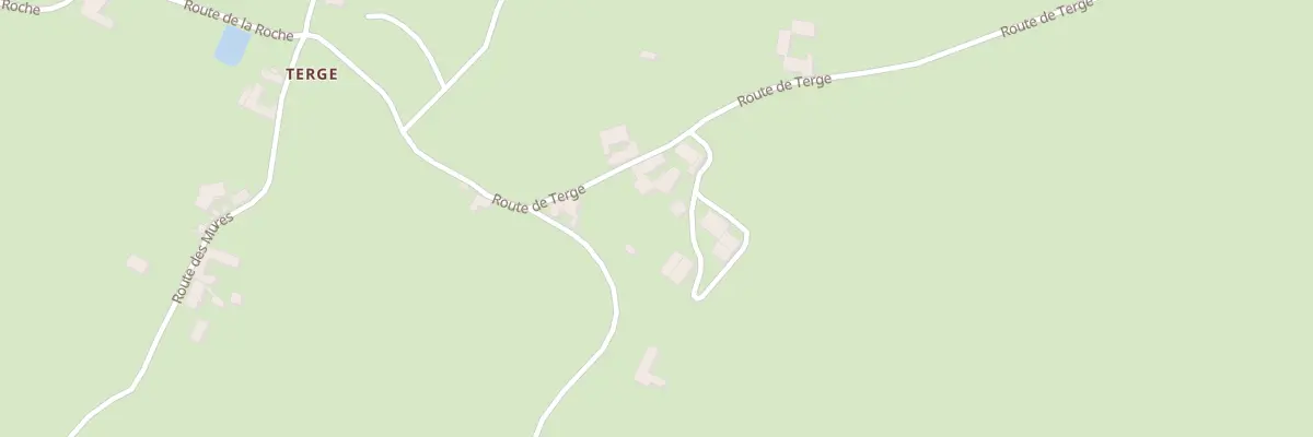 Plan du 344 Rte de Terge à Juré