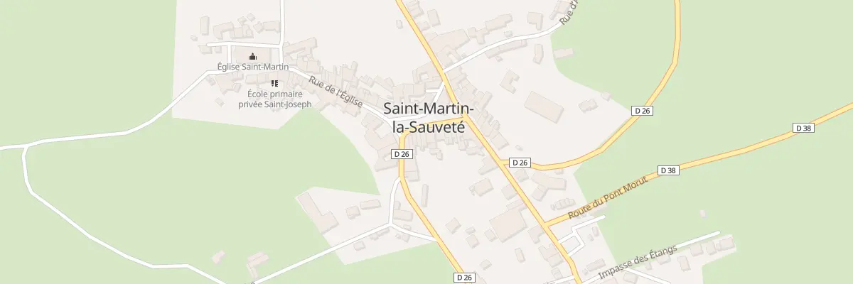 Plan du 10 Pl de la Fontaine à Saint-Martin-la-Sauveté