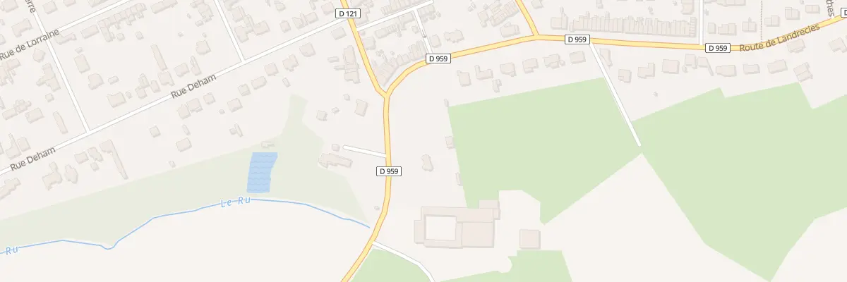 Plan du 4 Rte de Landrecies à Hautmont