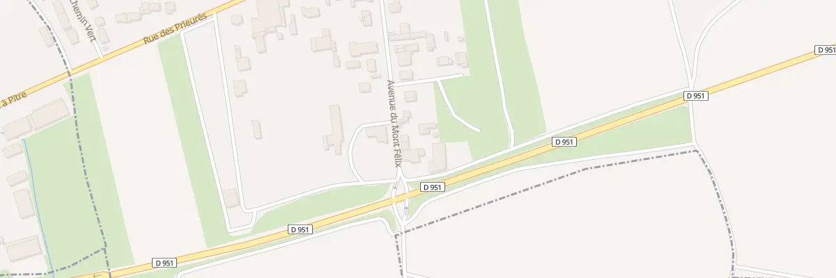 Plan du 15 Av du Mont Félix à Moussy