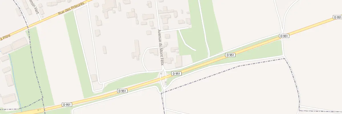 Plan du 17 Av du Mont Félix à Moussy
