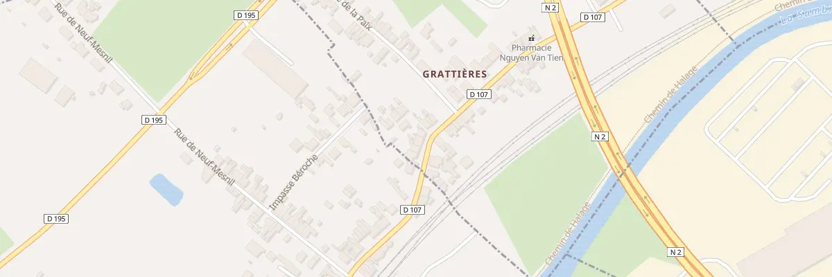 Plan du 5 Rue Lucienne Legrand à Neuf-Mesnil