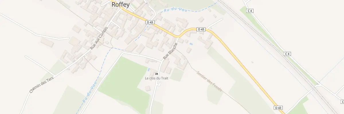 Plan du 5 Rue Blanche à Roffey