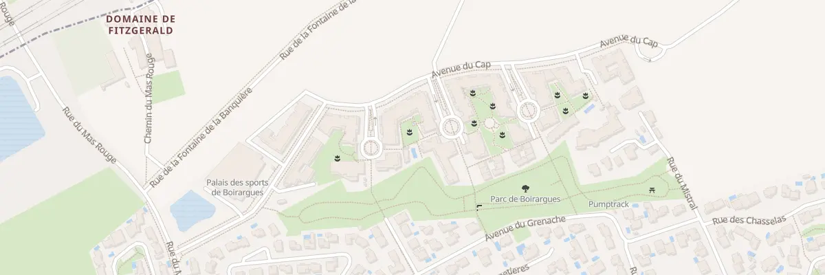 Plan du 86 Plan de Rome à Lattes