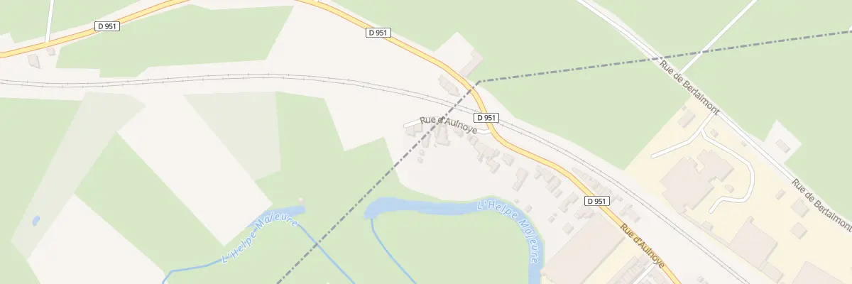 Plan du 65 Rue d’Aulnoye à Avesnes-sur-Helpe