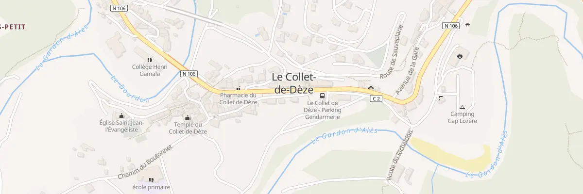 Plan du 5188 Rue Basse au Collet-de-Dèze