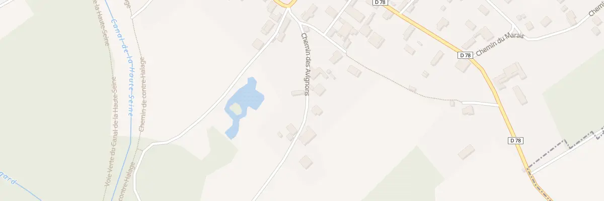 Plan du 6 Che des Avignons à Droupt-Sainte-Marie