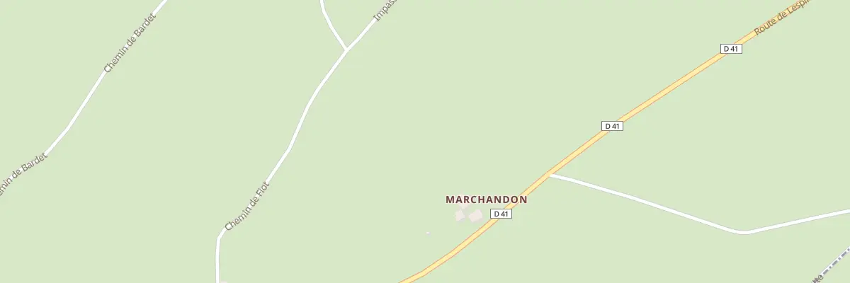 Plan du 2781 Rte de Lespinasse à Changy