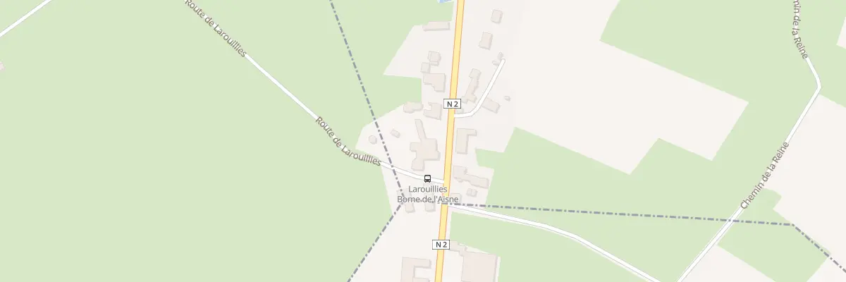 Plan du 86 N Rte Nationale à Larouillies