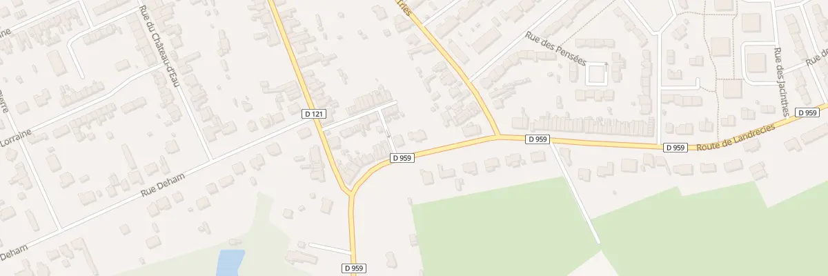 Plan du 27 Rte de Landrecies à Hautmont