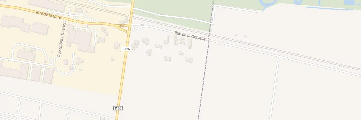 Plan du 14B Rue de la Gravelle à Muizon