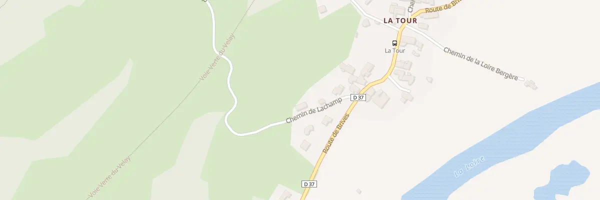 Plan du 9001 Chem de Lachamp - Latour à Coubon