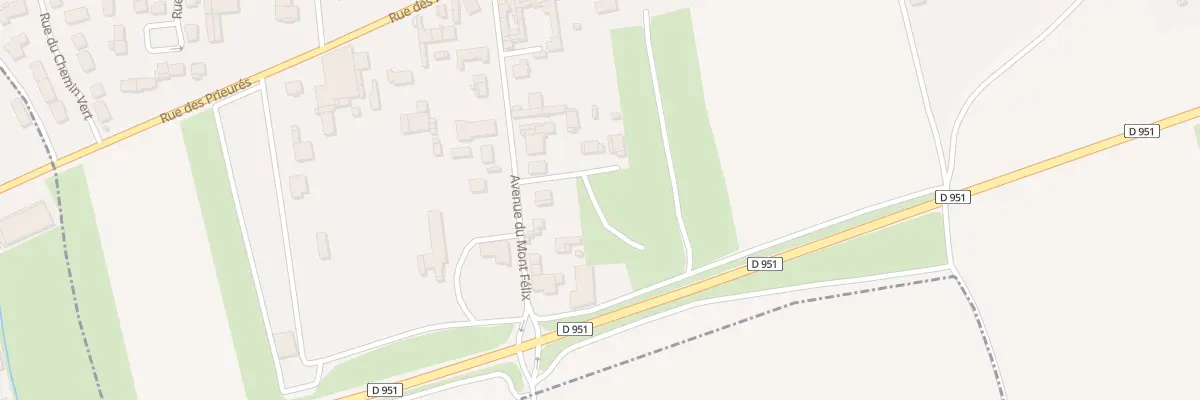 Plan du 9B Av du Mont Félix à Moussy