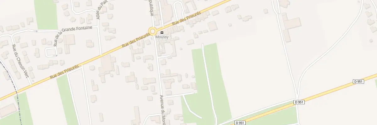 Plan du 9T Av du Mont Félix à Moussy