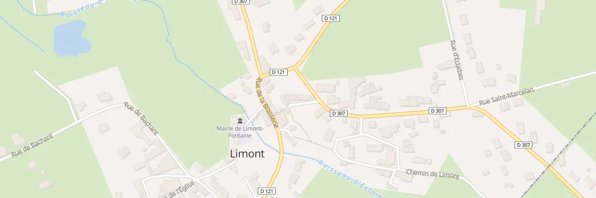Plan du 2B Rue des Falizes à Limont-Fontaine
