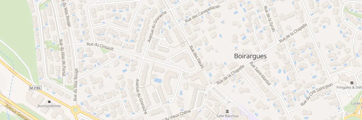 Plan du 25 Rue du Cinsault à Lattes