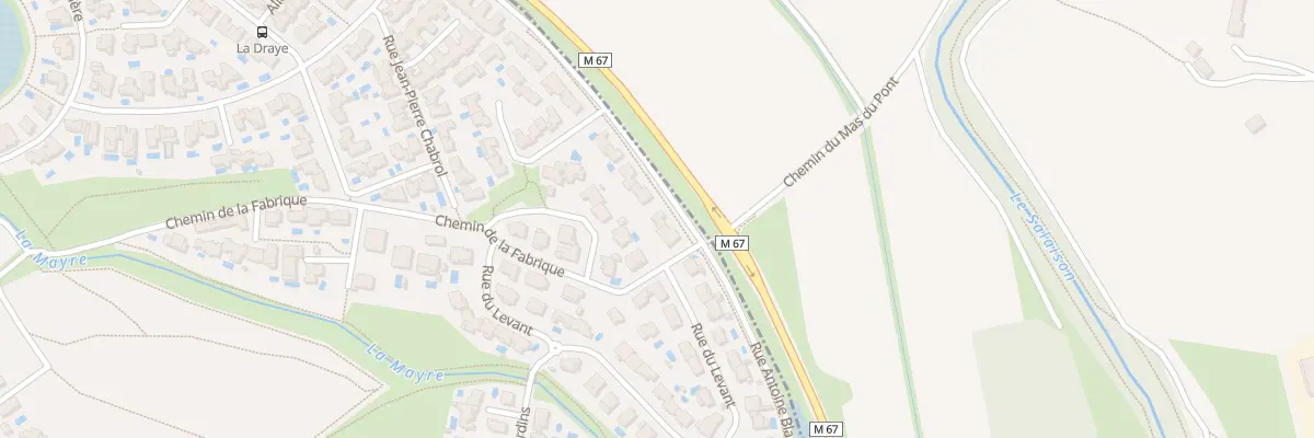 Plan du 3 Rue Antoine Blanchemain à Jacou