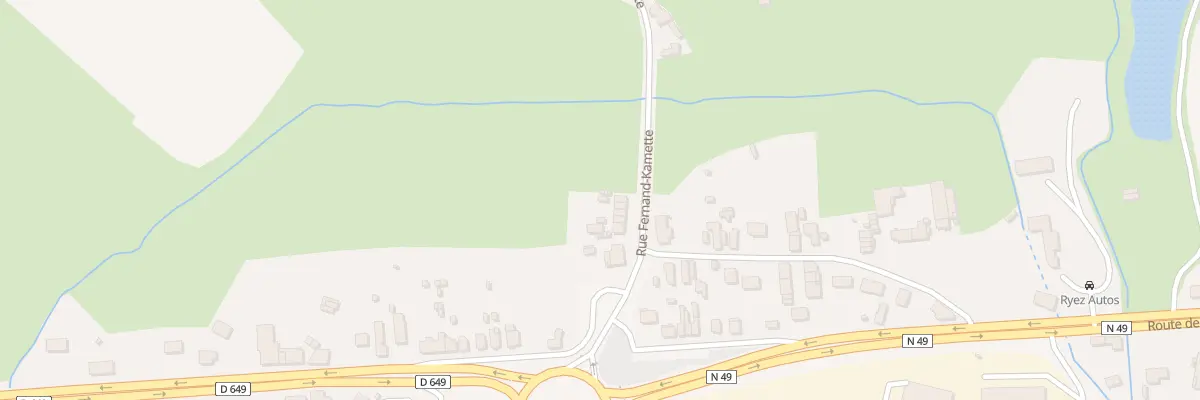 Plan du 76 Rue Fernand Kamette à Feignies