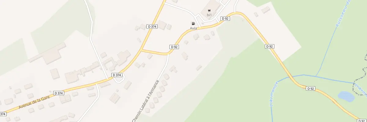 Plan du 4 Rte de Davrey à Ervy-le-Châtel
