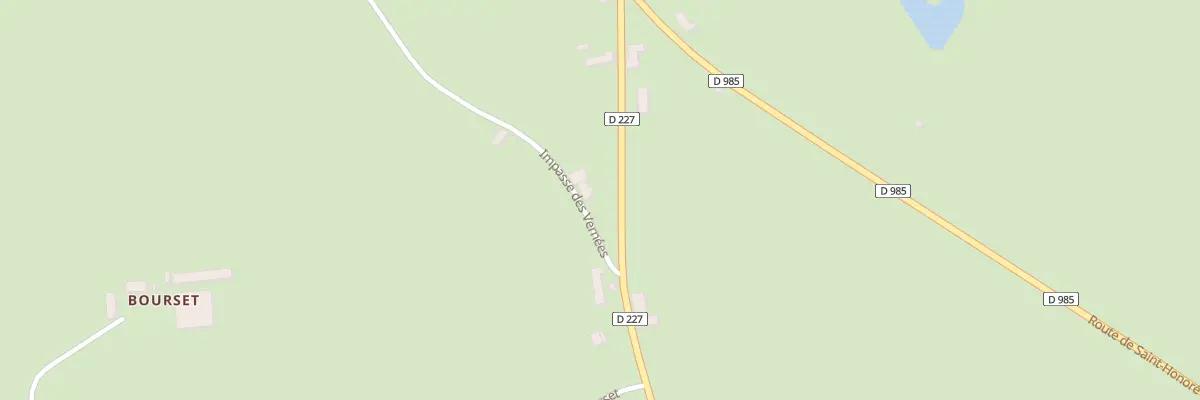 Plan du 2 Imp des Vernées à Chiddes