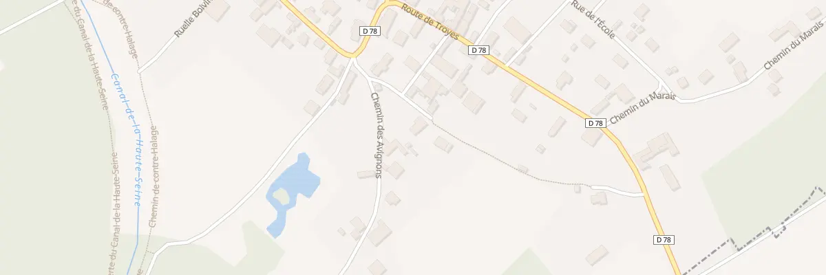 Plan du 1 Rue du Ruisseau à Droupt-Sainte-Marie