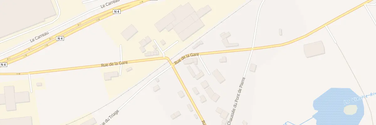 Plan du 4 Rue de la Gare à Connantre