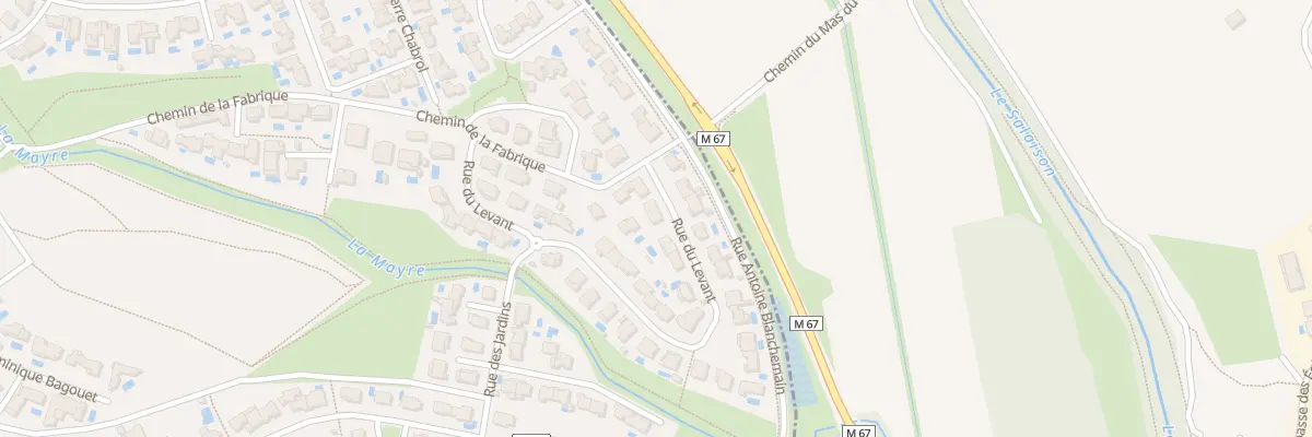 Plan du 2 Rue du Levant à Jacou